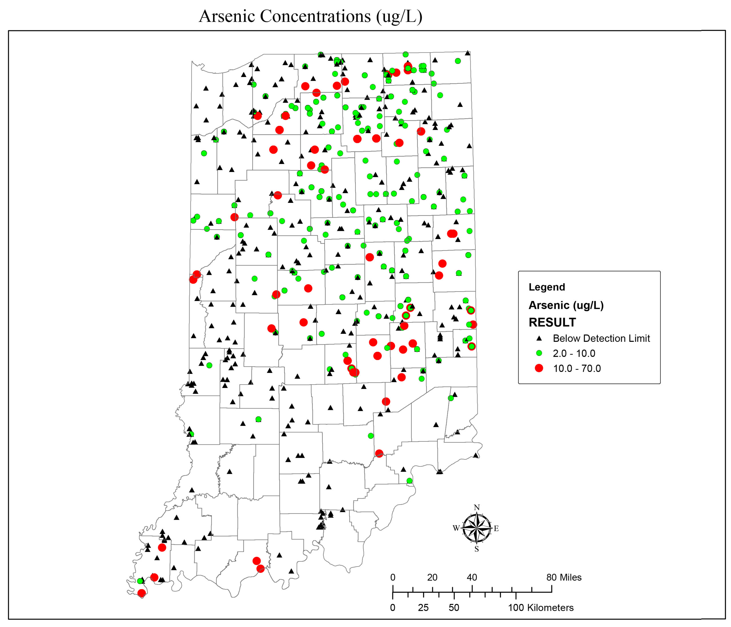 Arsenic-Indiana source: Indiana Department of Environmental Management (IDEM)